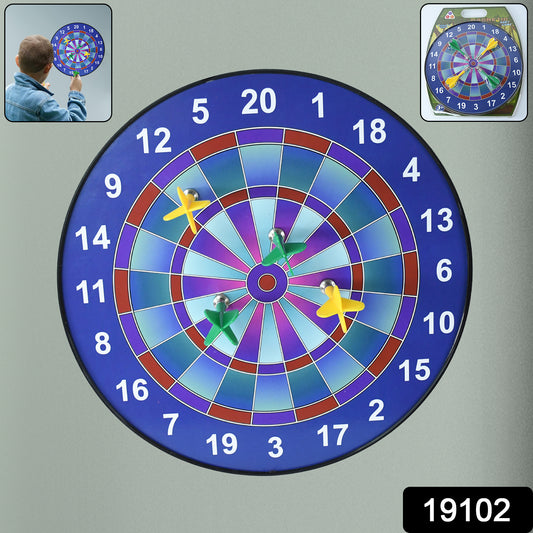 Wukusy magnetic dartboard game set for kids and adults, featuring colorful darts on a fun, safe magnetic target board.