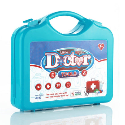 Colorful Wukusy 1903 Kids Doctor Set toy kit with medical tools for boys and girls, ideal for imaginative play.