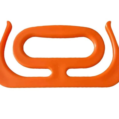 Wukusy heavy duty grocery bag handle grip holder showing sturdy plastic handle with ergonomic design for carrying multiple bags.