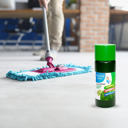 Wukusy 6288 Mop Floor Surface Cleaner Liquid, disinfectant and insect repellent for home floor cleaning and sanitizing.