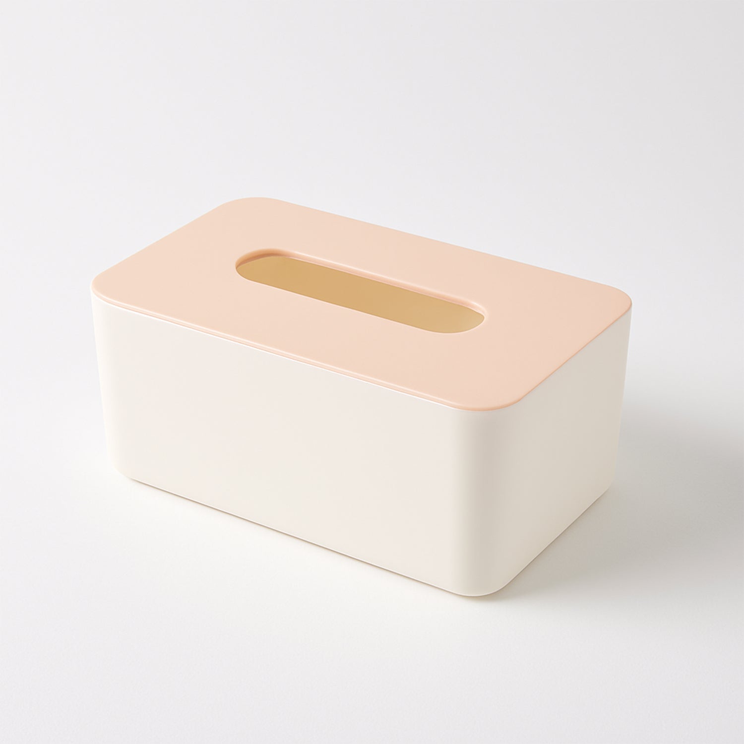 Wukusy modern tissue box holder in sleek design with open top for easy tissue access, made from durable material.