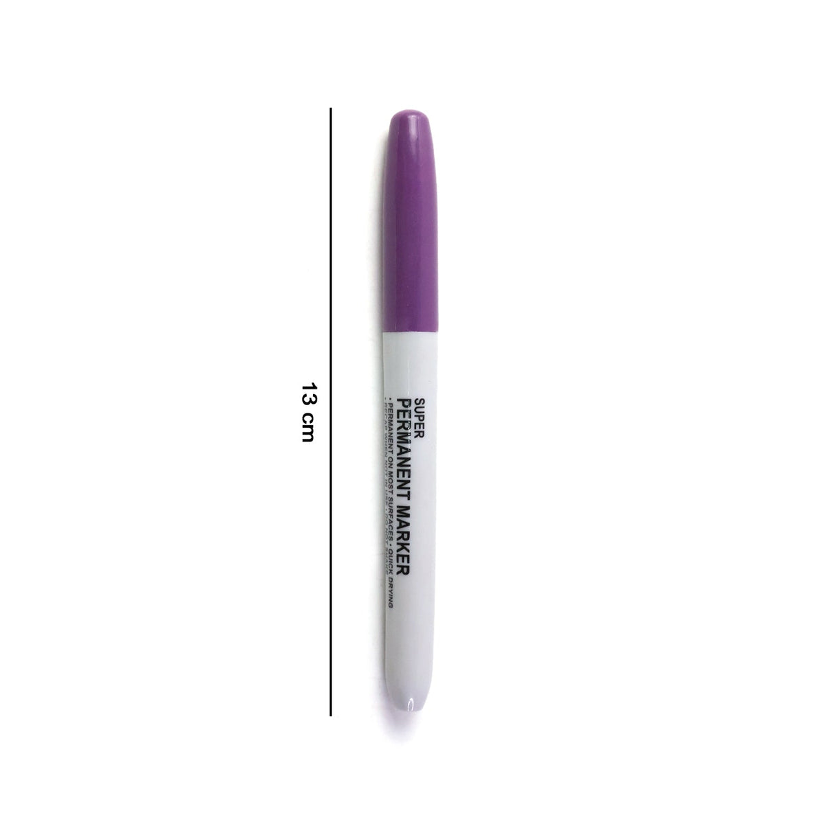 Wukusy mix color permanent marker pen for waterproof, quick-dry writing, ideal for office and school use, 1 piece