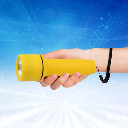 Wukusy Bigled flashlight torch light with battery compartment, handheld home improvement tool, battery not included