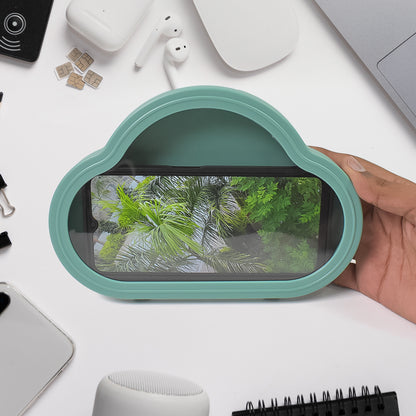 Green waterproof smartphone stand case by Wukusy, designed for secure mobile protection and hands-free use.
