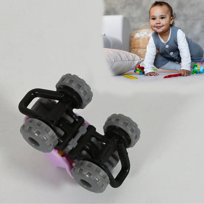 Wukusy mini monster trucks for kids with big plastic tires, friction-powered super cars and blaze truck toy for boys and children.