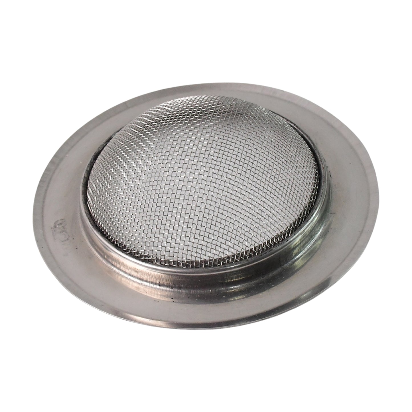 Wukusy Supermom stainless steel sink strainer for kitchen, designed to catch debris and prevent clogs in the sink.