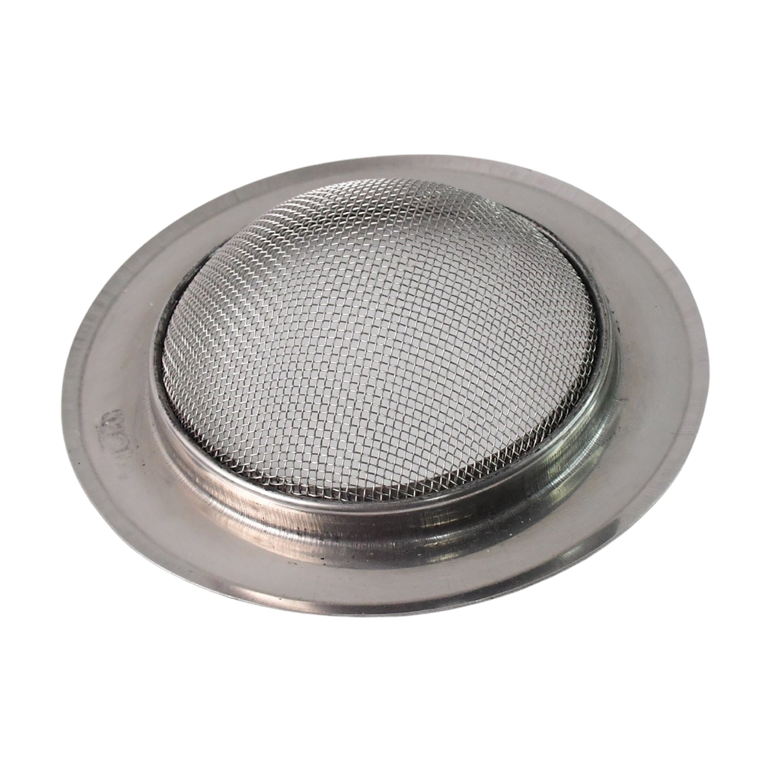Wukusy Supermom stainless steel sink strainer for kitchen, designed to catch debris and prevent clogs in the sink.