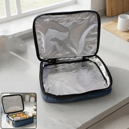 Lightweight Wukusy travel organizer bag with multiple compartments, ideal for gym and travel storage.
