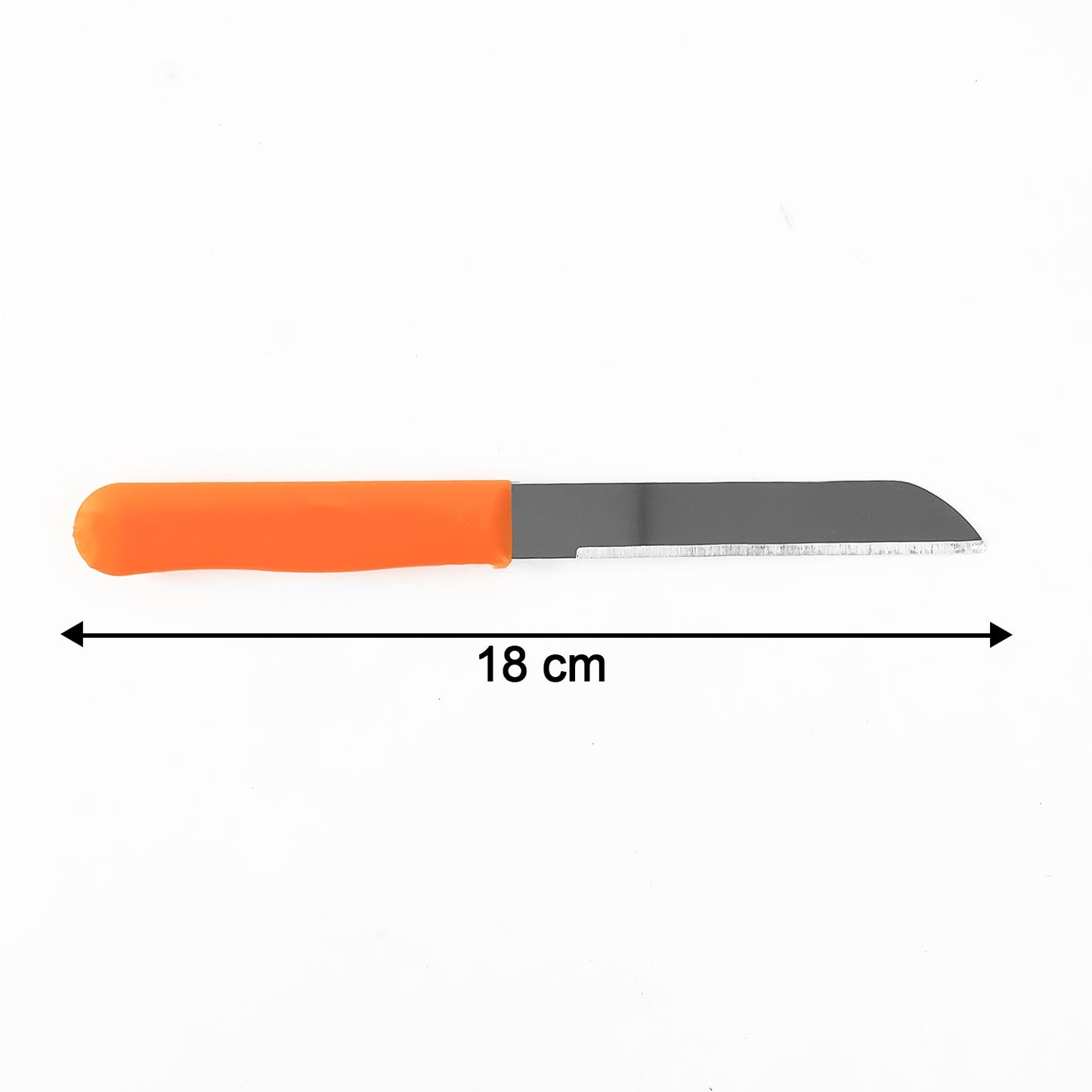 Stainless steel handle plain knife by Wukusy, showing a sleek kitchen knife with a polished metal blade and ergonomic handle.