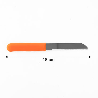 Stainless steel handle plain knife by Wukusy, showing a sleek kitchen knife with a polished metal blade and ergonomic handle.