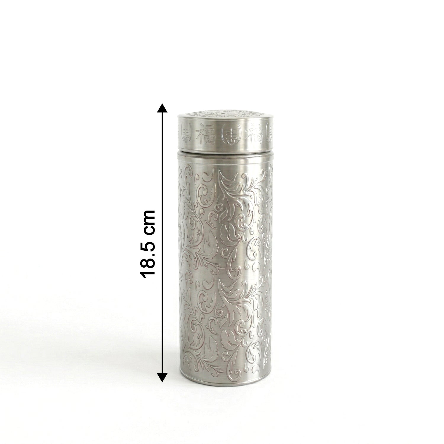 Wukusy premium stainless steel thermal water bottle, 300 ml, with a sleek design and secure lid for hot or cold beverages.