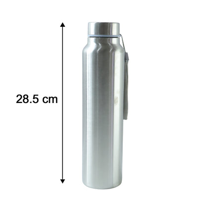 Wukusy premium stainless steel water bottle, 1000ml capacity, sleek design, durable and spill-proof for everyday hydration.