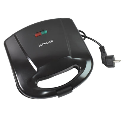 Wukusy 2819 sandwich maker with non-stick plates, indicator lights, compact design for easy home kitchen use