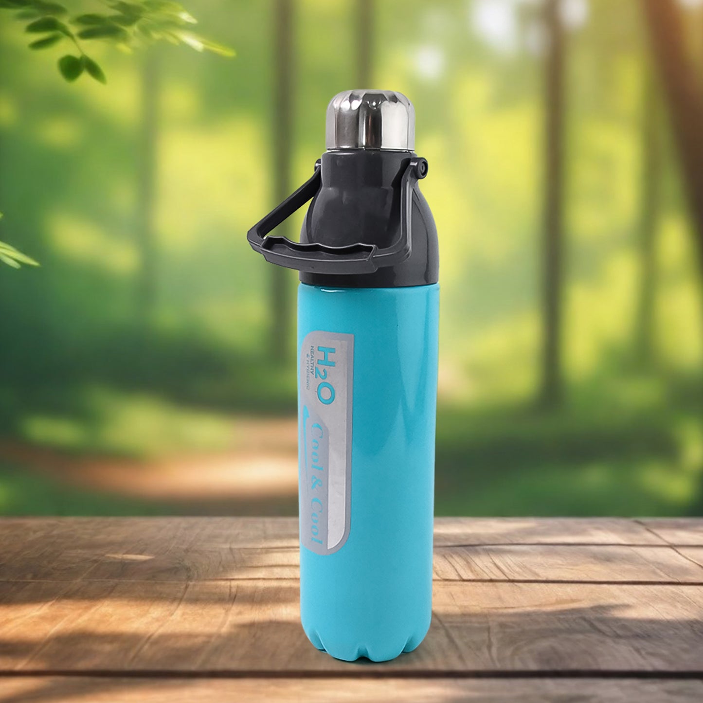 Wukusy 1100ml insulated plastic sports bottle with leakproof lid in mixed colors, BPA-free for home and outdoor use