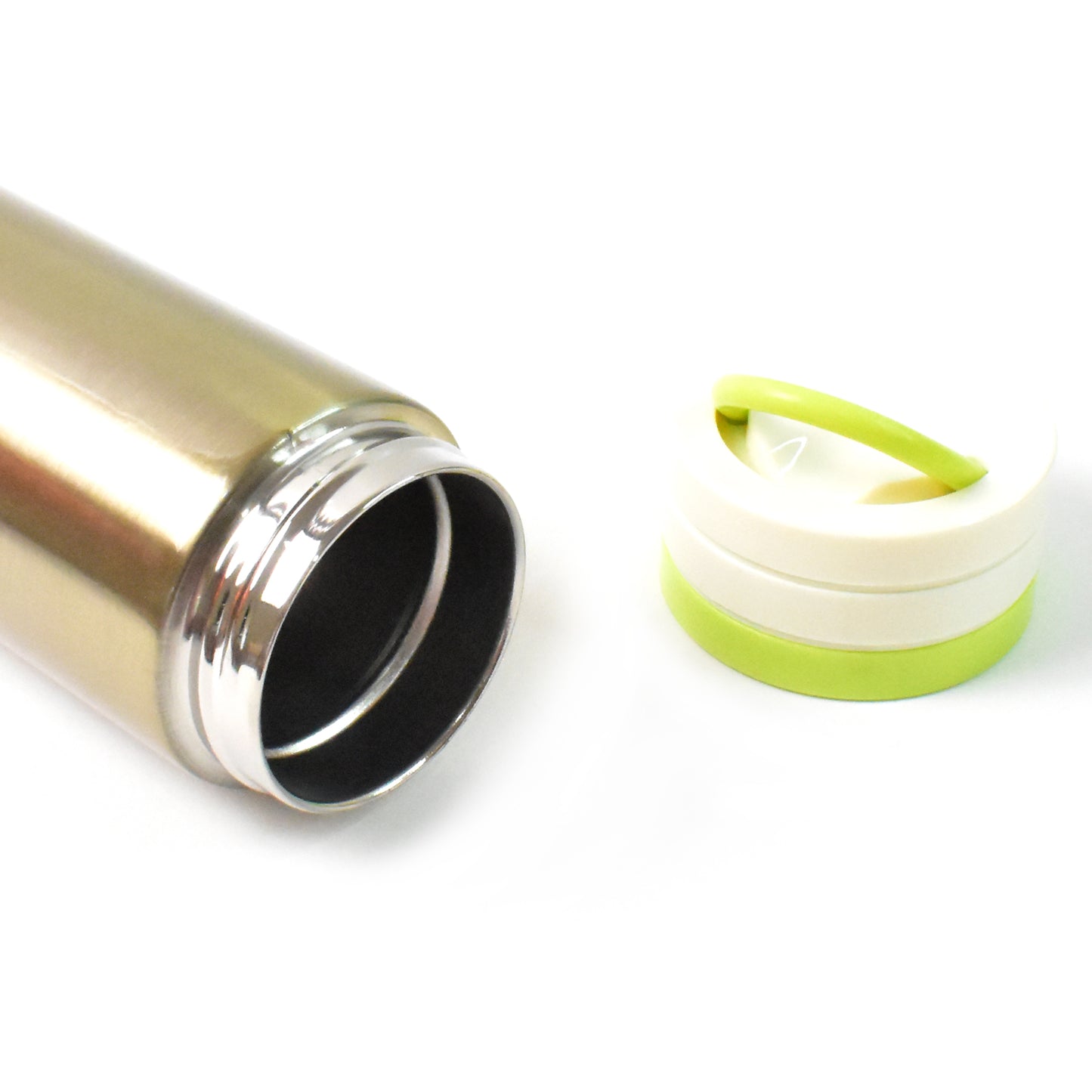 Stainless steel Wukusy double wall water bottle with 300ml capacity, featuring a sleek, insulated design for home and kitchen use.