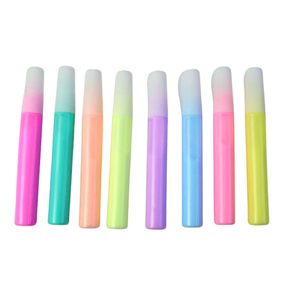 Wukusy DIY multi-color craft glue pen set with eight 10ml pens for office and craft projects, colorful and easy to use.