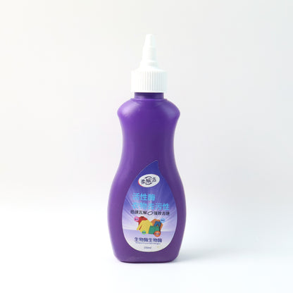 Wukusy liquid detergent for clothes in 150ml bottle, suitable for home laundry, with a clear label and cap visible.