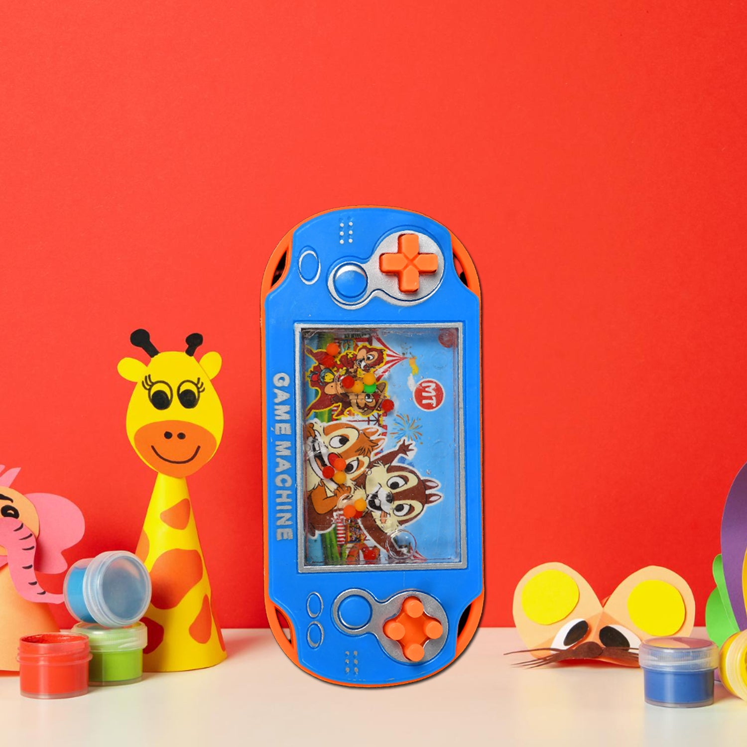 Wukusy children's handheld water squeeze game toy, colorful educational toy for kids, fun water game machine for children