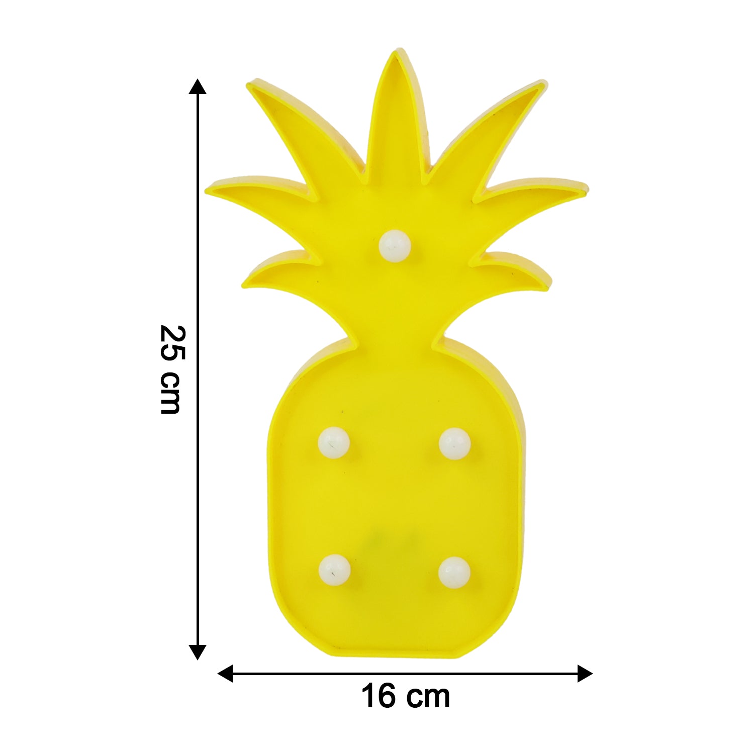 Pineapple-shaped LED decorative night light by Wukusy, perfect for home decor with a warm glowing light.