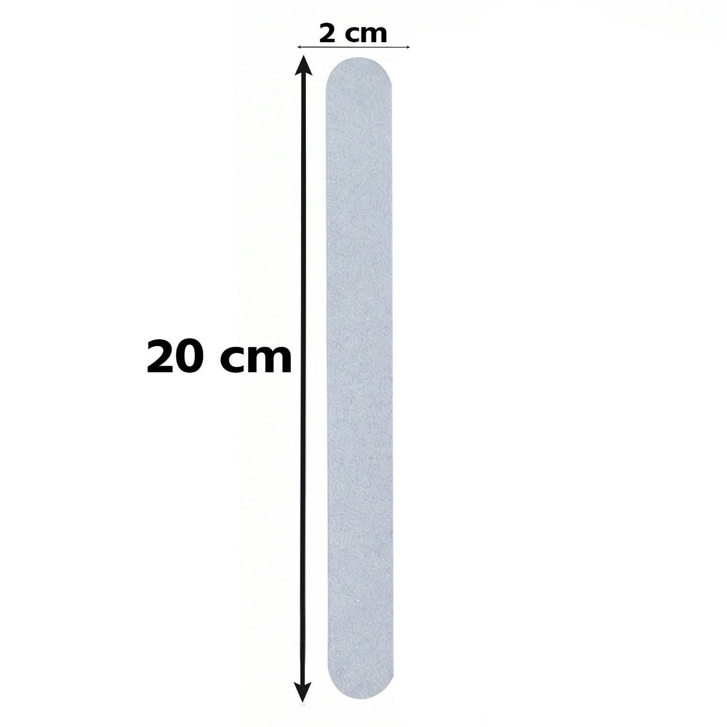 Wukusy anti-slip bath strips with invisible grip for safe bathing, shown installed on a bathtub surface for secure footing.