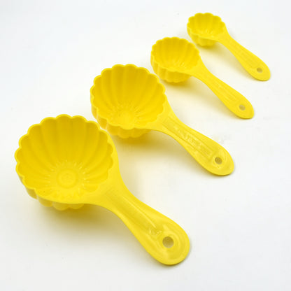 Wukusy plastic kitchen ladoo mould set with four spoons for making various ladoos, plastic kitchen tool for home cooking.