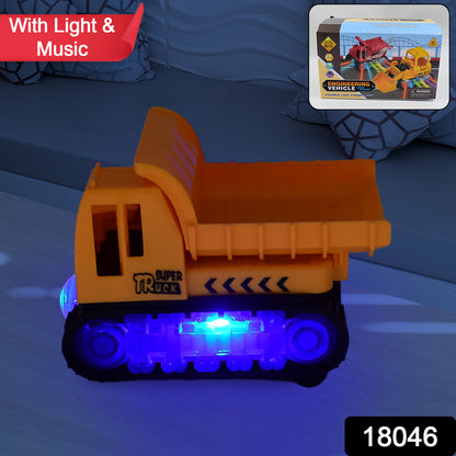 Wukusy engineering toy for kids, self-driving super dump truck and electric engineering truck, perfect for boys' birthday gifts.