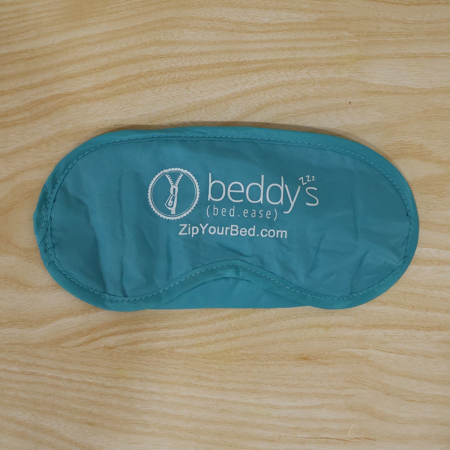 Wukusy soft sleep eye mask with padded fabric, elastic strap, and light-blocking design for comfortable sleep.