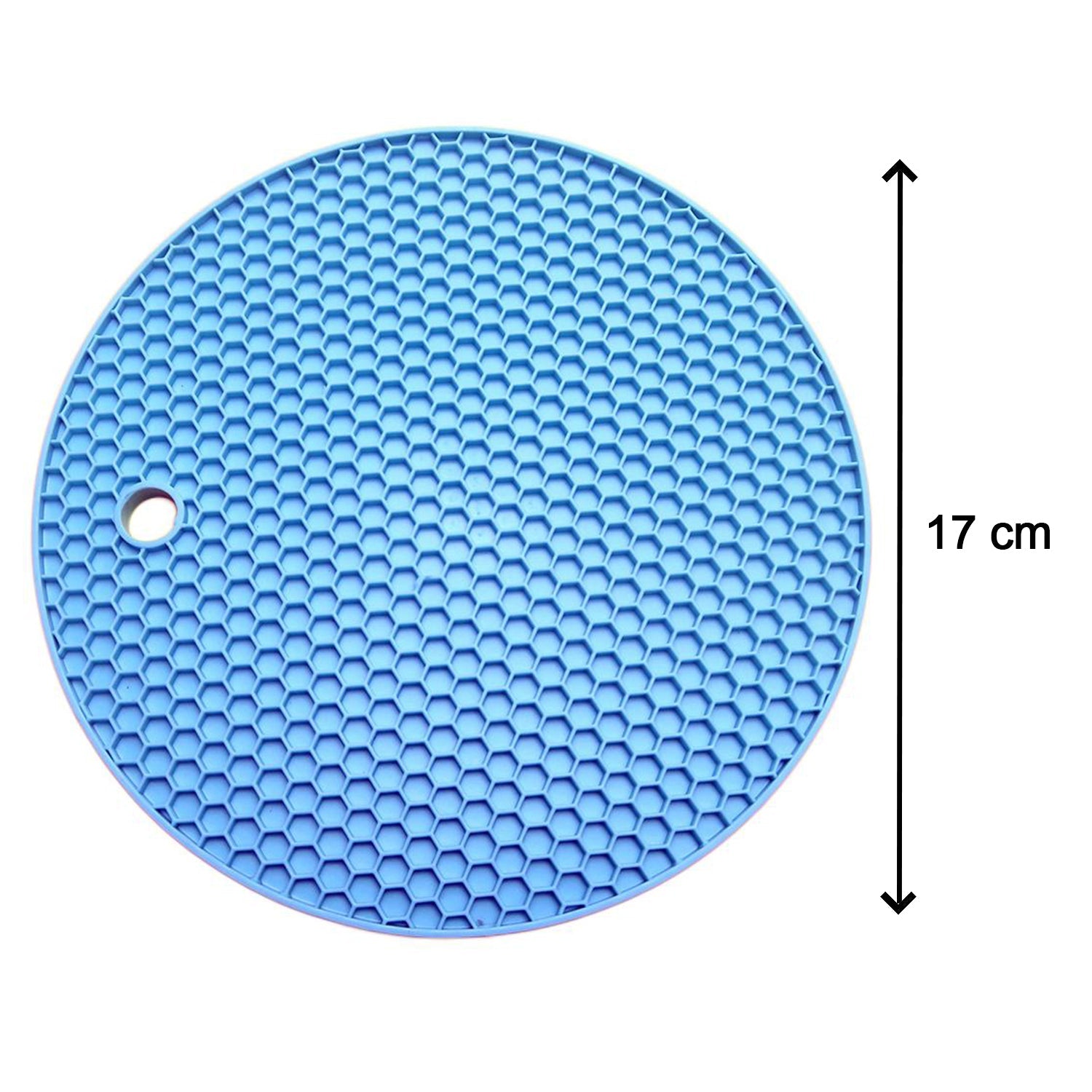 Wukusy silicone hot mat used for breakfast, lunch, and dinner, providing heat resistance for various dining and kitchen surfaces.