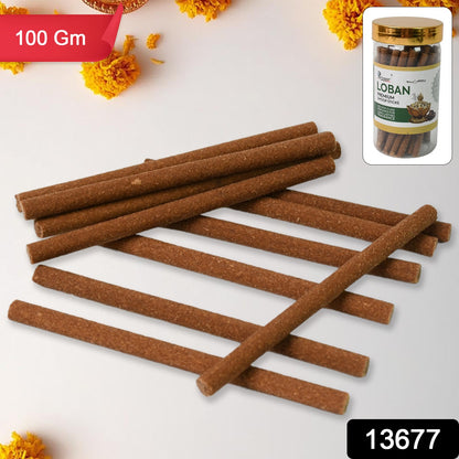 Wukusy Loban Dhoop sticks for home, office, meditation, and religious ceremonies, shown in 100g package with traditional incense sticks.
