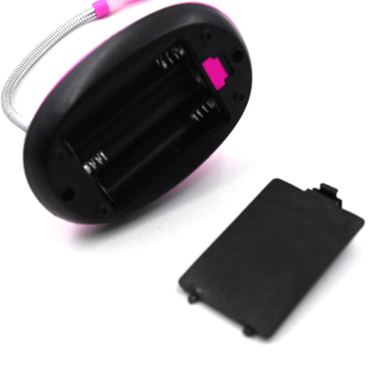 Wukusy Fashion Wind LED Desk Light with flexible neck, button control, eye-caring table lamp for reading and relaxation.