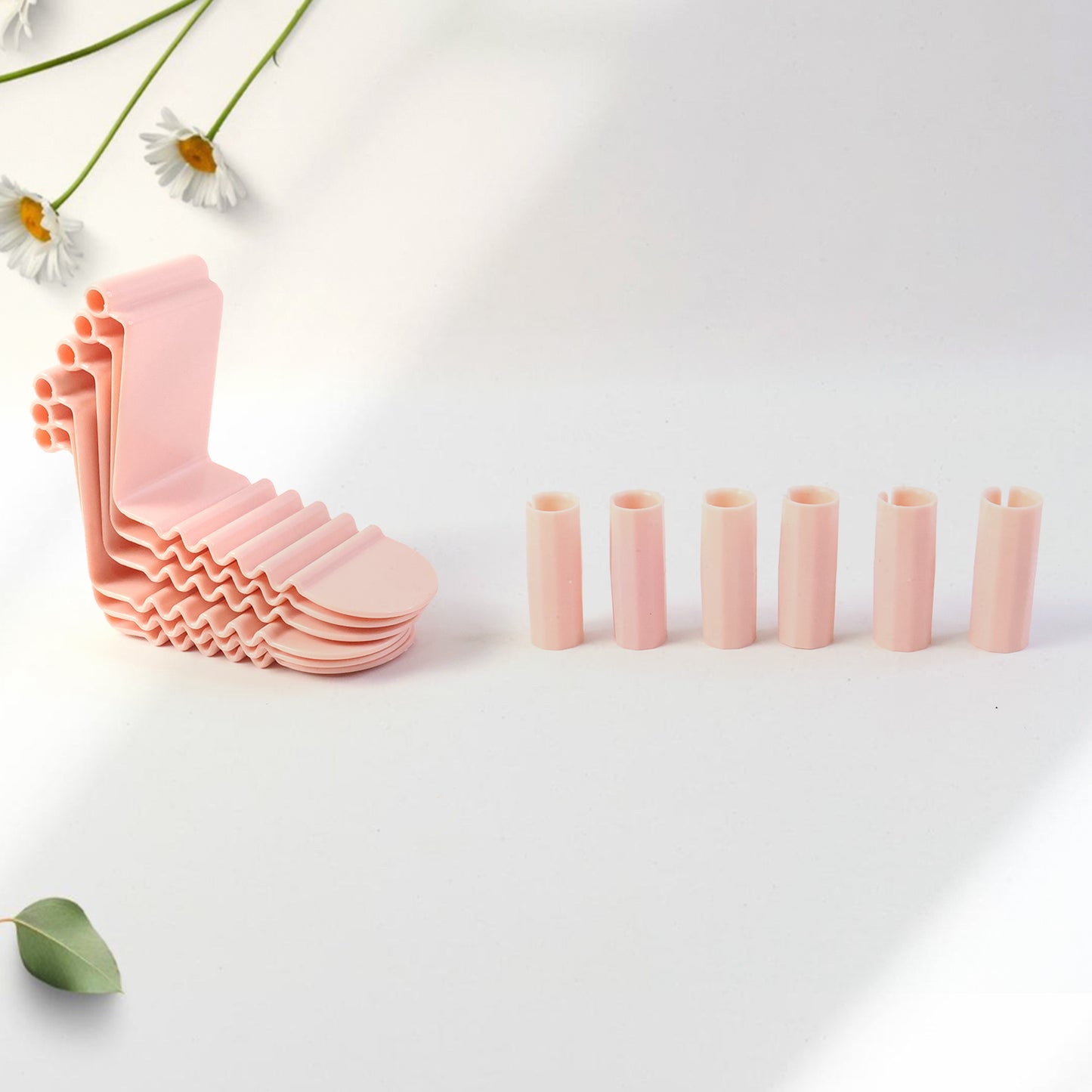 Set of six Wukusy universal bed sheet holder clips for securing sheets and preventing slipping on mattresses.