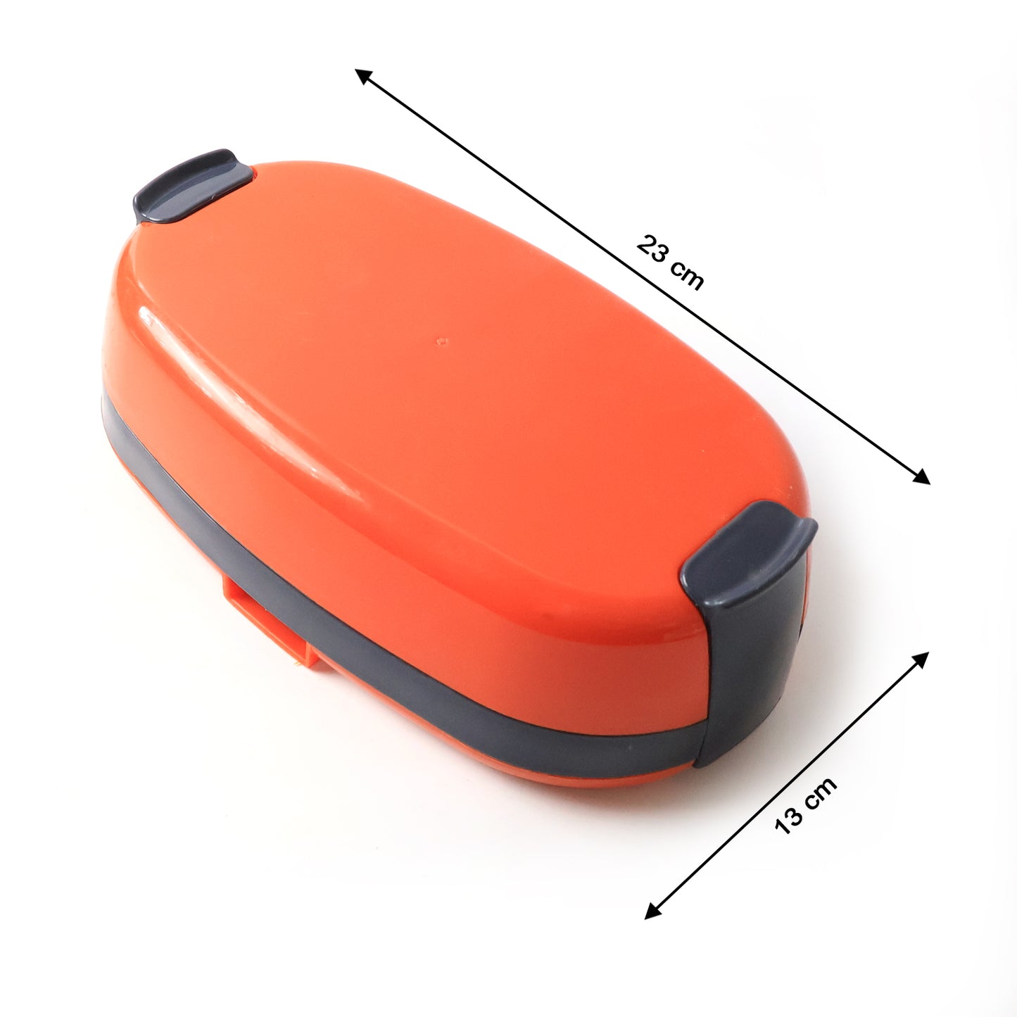 Wukusy Orbit electric lunch box with dual stainless steel containers for home and kitchen use, portable food heating and storage.