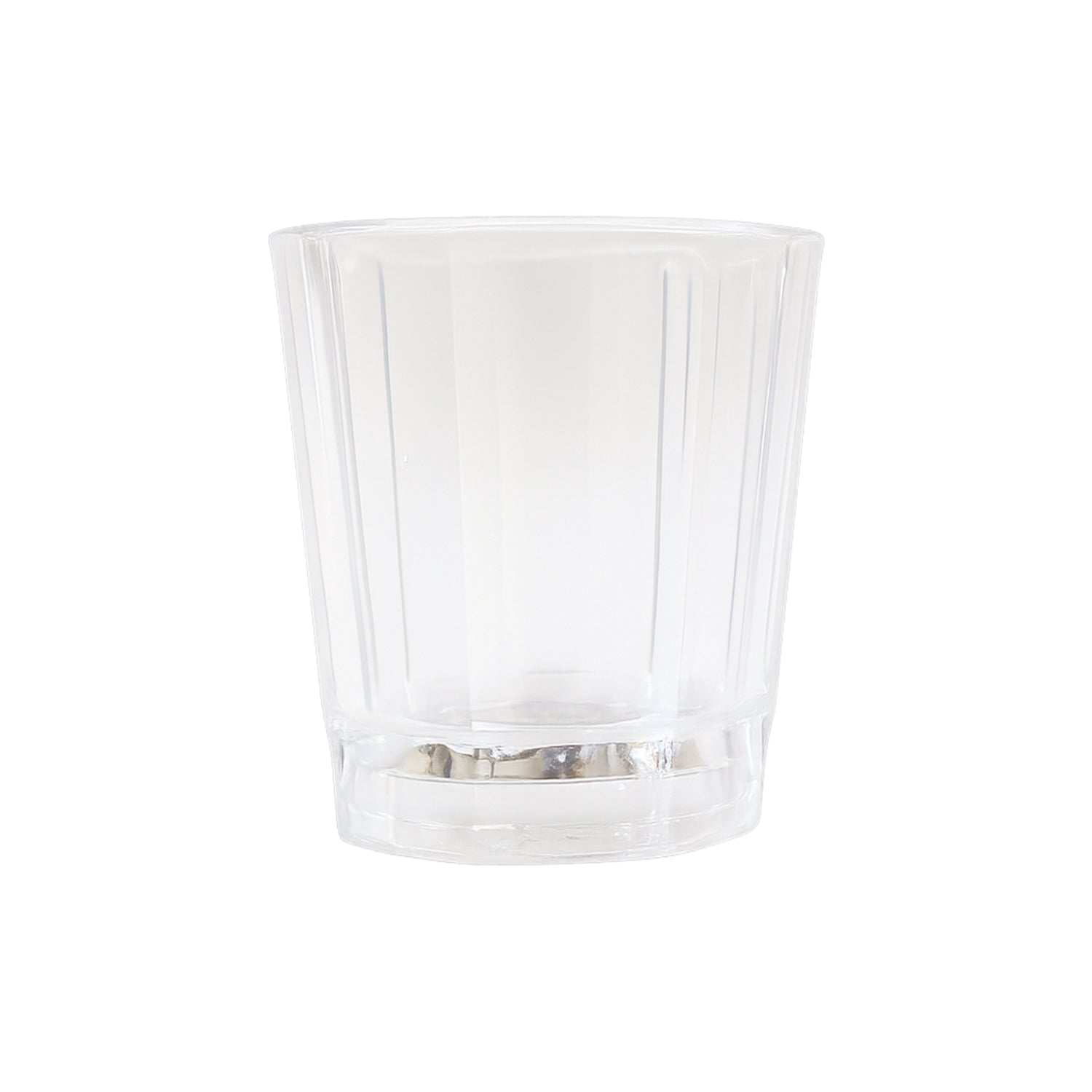 Set of six Wukusy premium LED shot glasses, clear glass with colorful LED illumination, perfect for home bar or party decor.