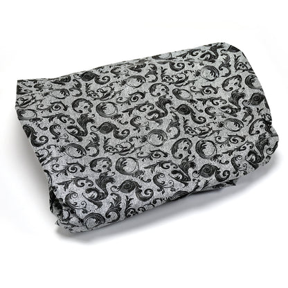 Wukusy 7207 stretchable AC cover protecting against dust, insects, and corrosion, suitable for winter, in a home improvement setting.