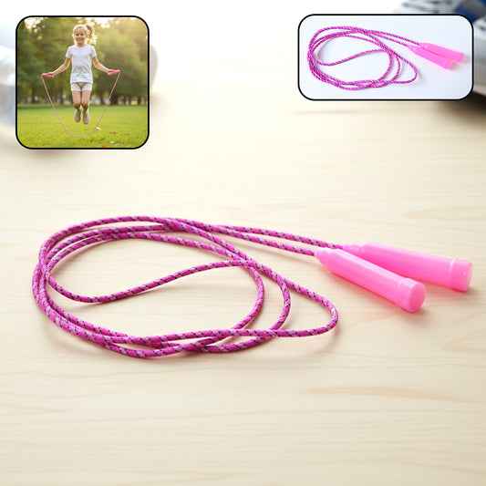 Wukusy kids and adults fitness skipping rope, lightweight and durable jump rope for exercise and cardio workouts.
