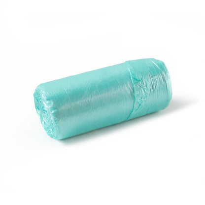 Wukusy disposable garbage bags roll with 40x45 cm size, shown in a roll ready for use in waste disposal.
