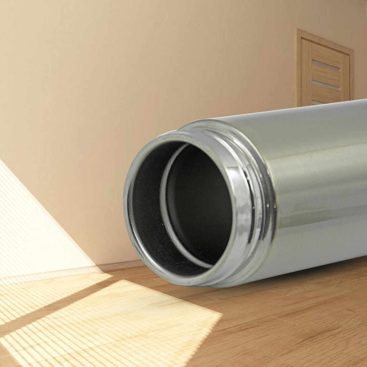 Wukusy stainless steel vacuum insulated water bottle with leakproof lid, portable for travel, office, gym, and school use.