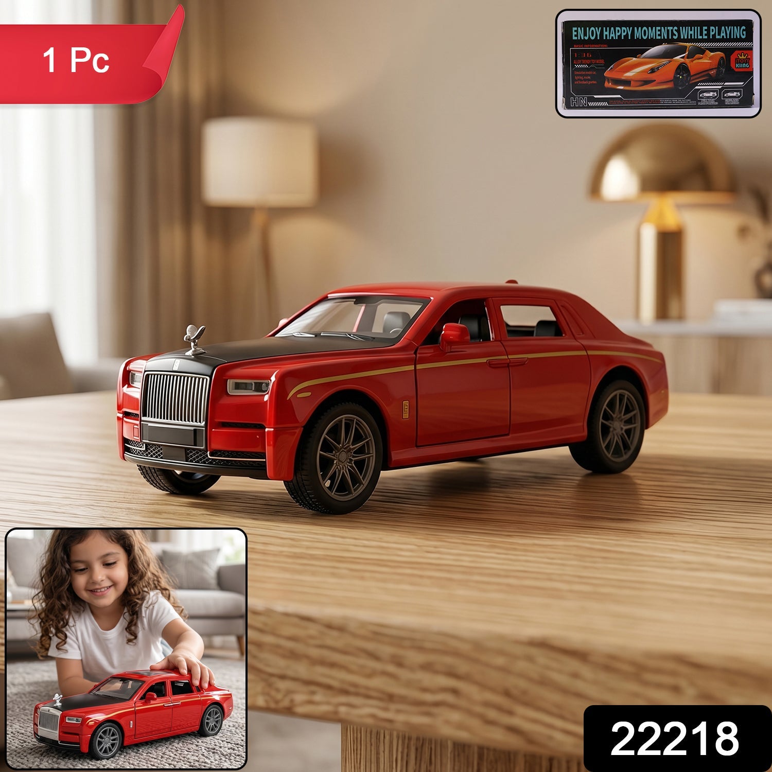 Wukusy die-cast metal luxury sedan toy car with openable doors, pull-back feature, detailed silver finish, collectible model.