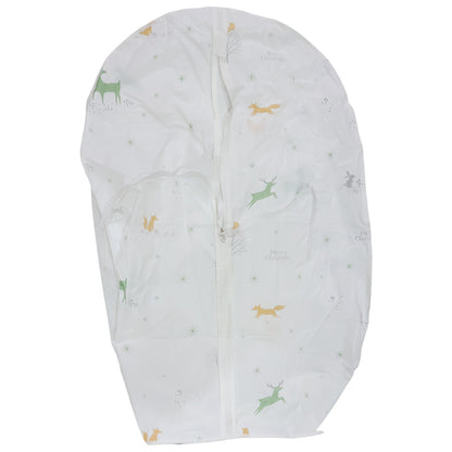 Wukusy full-size pedestal fan dust cover, 60-90 cm, protecting a fan from dust and dirt in a neutral home setting
