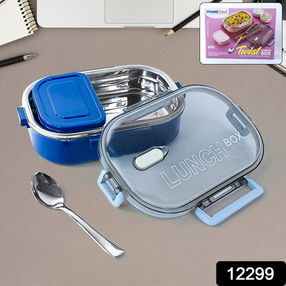 Wukusy Home Chef premium airtight steel lunch box with multiple compartments for meal storage and freshness.