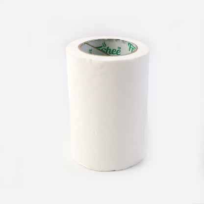 Wukusy Freshee ultra-soft 2-ply toilet roll with 120 sheets, showing the roll's white paper and soft texture for home use.