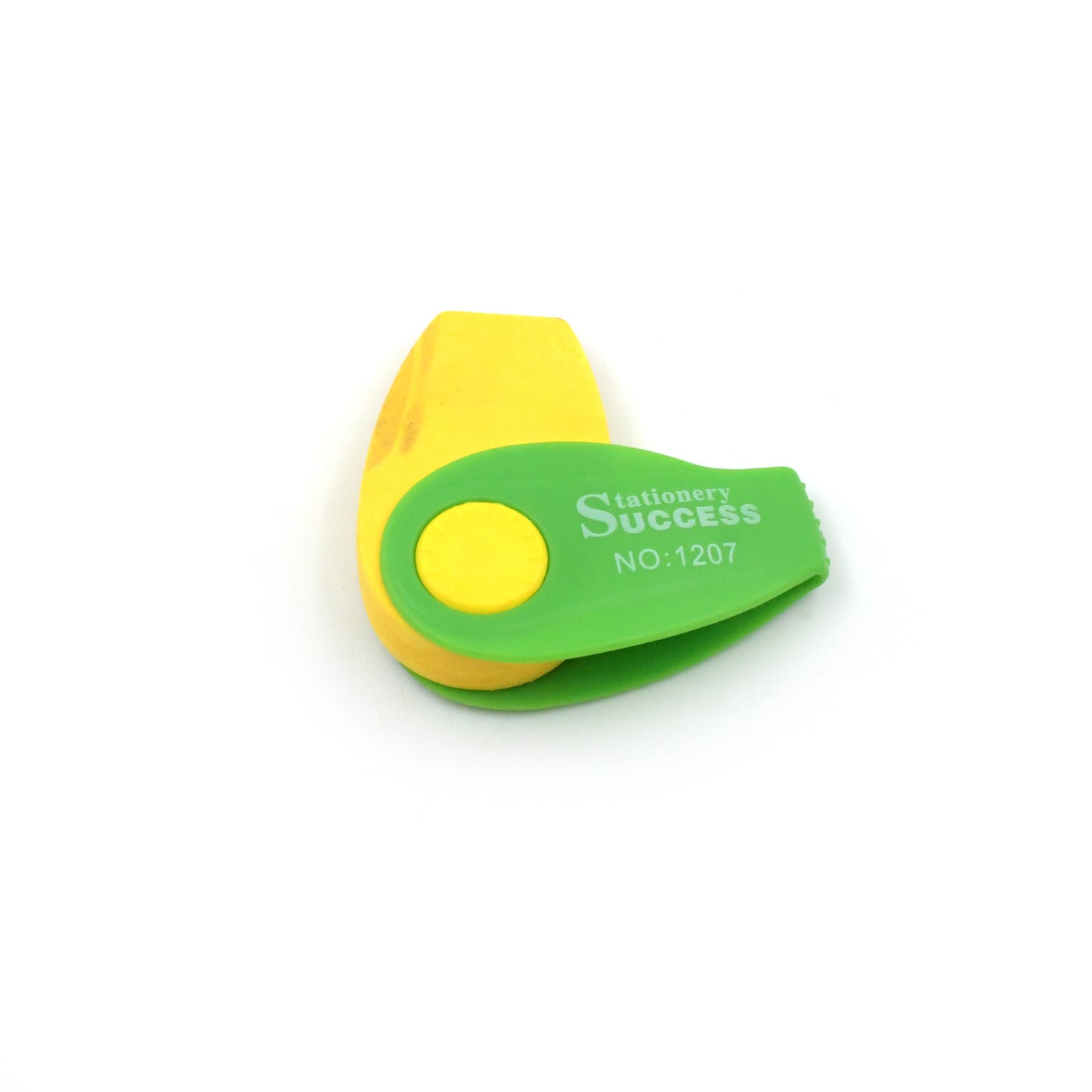 Wukusy Flair Creative Spinner Dust-Free Non-toxic Eraser for kids, eco-friendly school supply, colorful rotating eraser for children.
