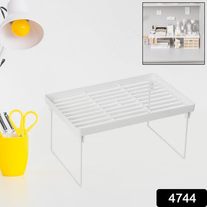 Wukusy plastic bathroom organizer and kitchen utility storage rack with multiple compartments for bathroom or kitchen use