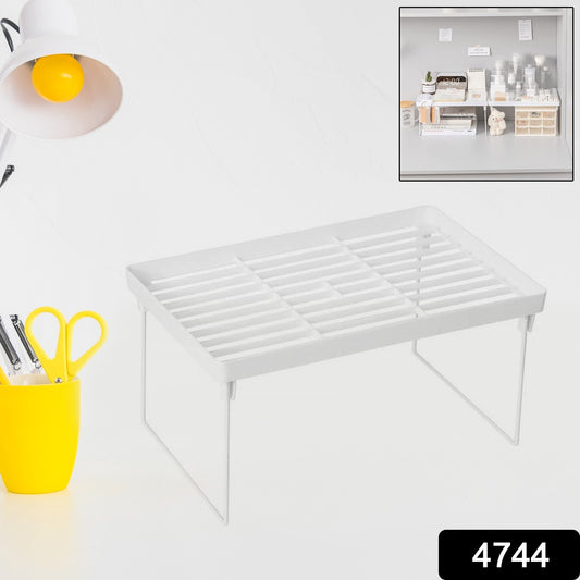 Wukusy plastic bathroom organizer and kitchen utility storage rack with multiple compartments for bathroom or kitchen use