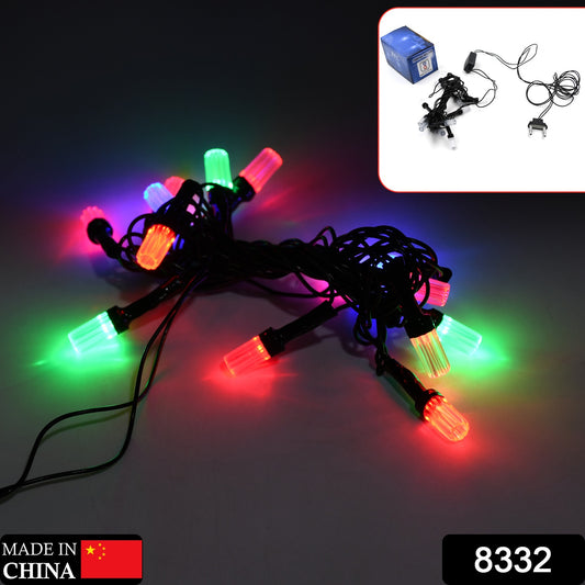 Wukusy Festive 3-meter multicolor LED string light for indoor and outdoor home decor, perfect for Diwali, parties, and celebrations