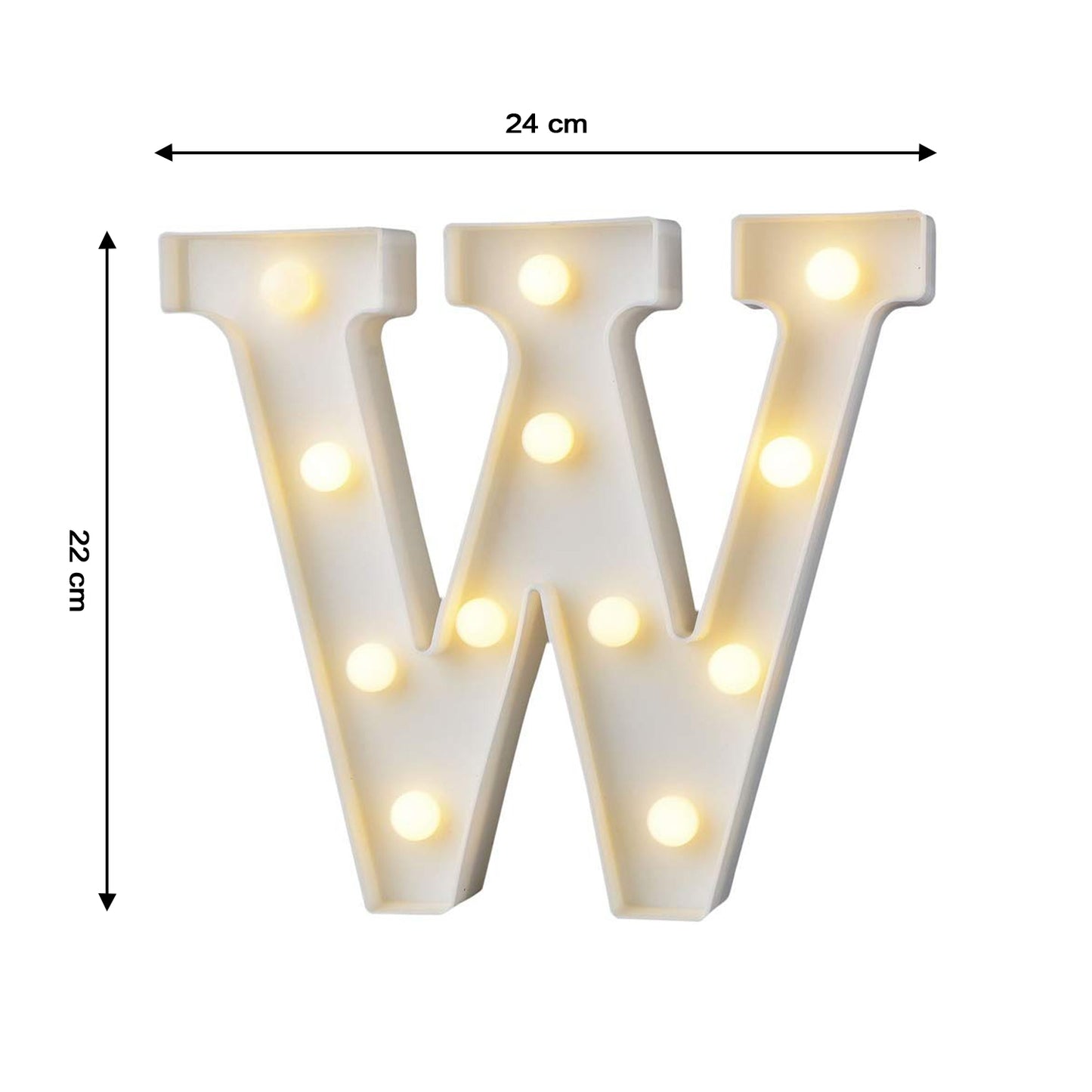 Wukusy W-shaped LED decorative night light for home decor, showcasing a sleek, modern design in a cozy setting.