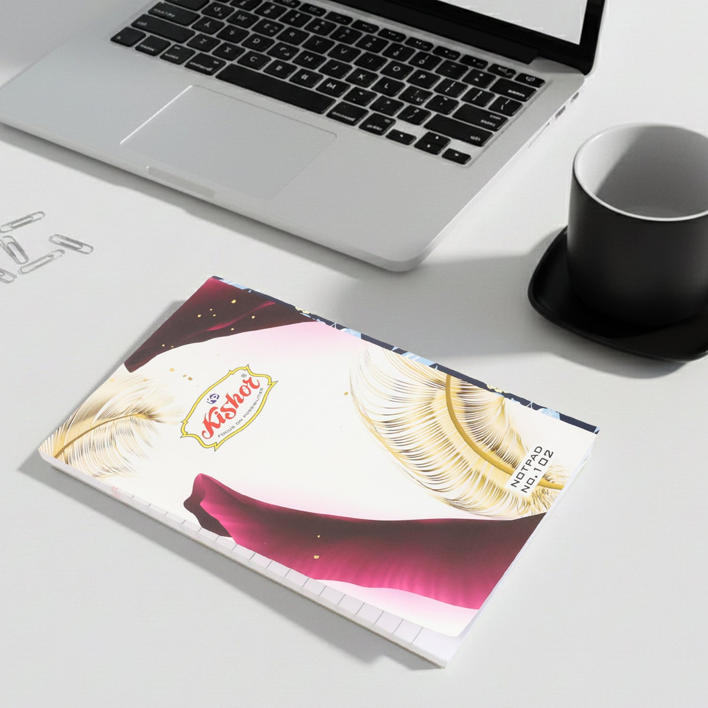 Wukusy premium pocket notebook with 80 pages, compact 165x105mm office notepad, ideal for writing and note-taking.