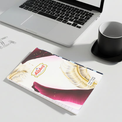 Wukusy premium pocket notebook with 80 pages, compact 165x105mm office notepad, ideal for writing and note-taking.