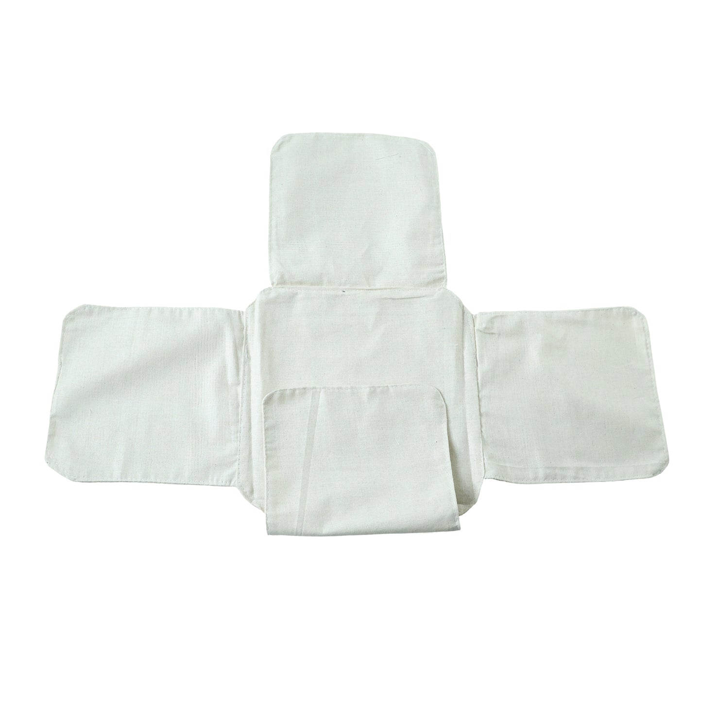 Wukusy pure cotton round roti cover cloth for protecting roti, measuring 51x51 cm, ideal for keeping bread fresh.