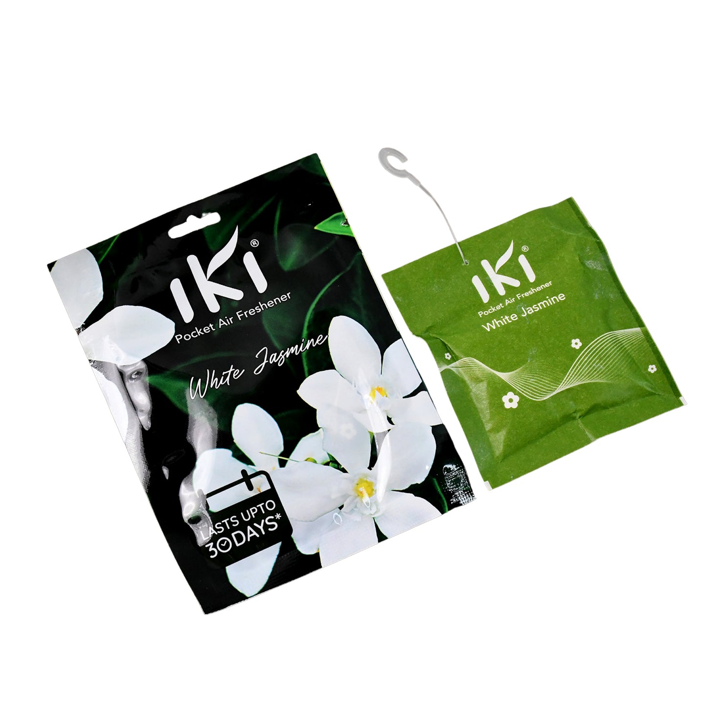 Wukusy Pocket Air Freshener Mix Flevar fragrance in a 10g compact, showing the small, round air freshener with floral scent.